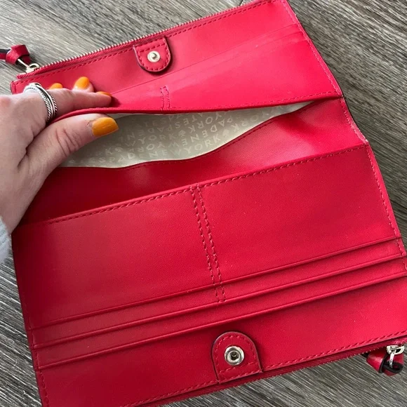 Kate Spade Red Wallet or Clutch - Picture 5 of 7